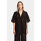 Beige Loretta Lace Shirt Black