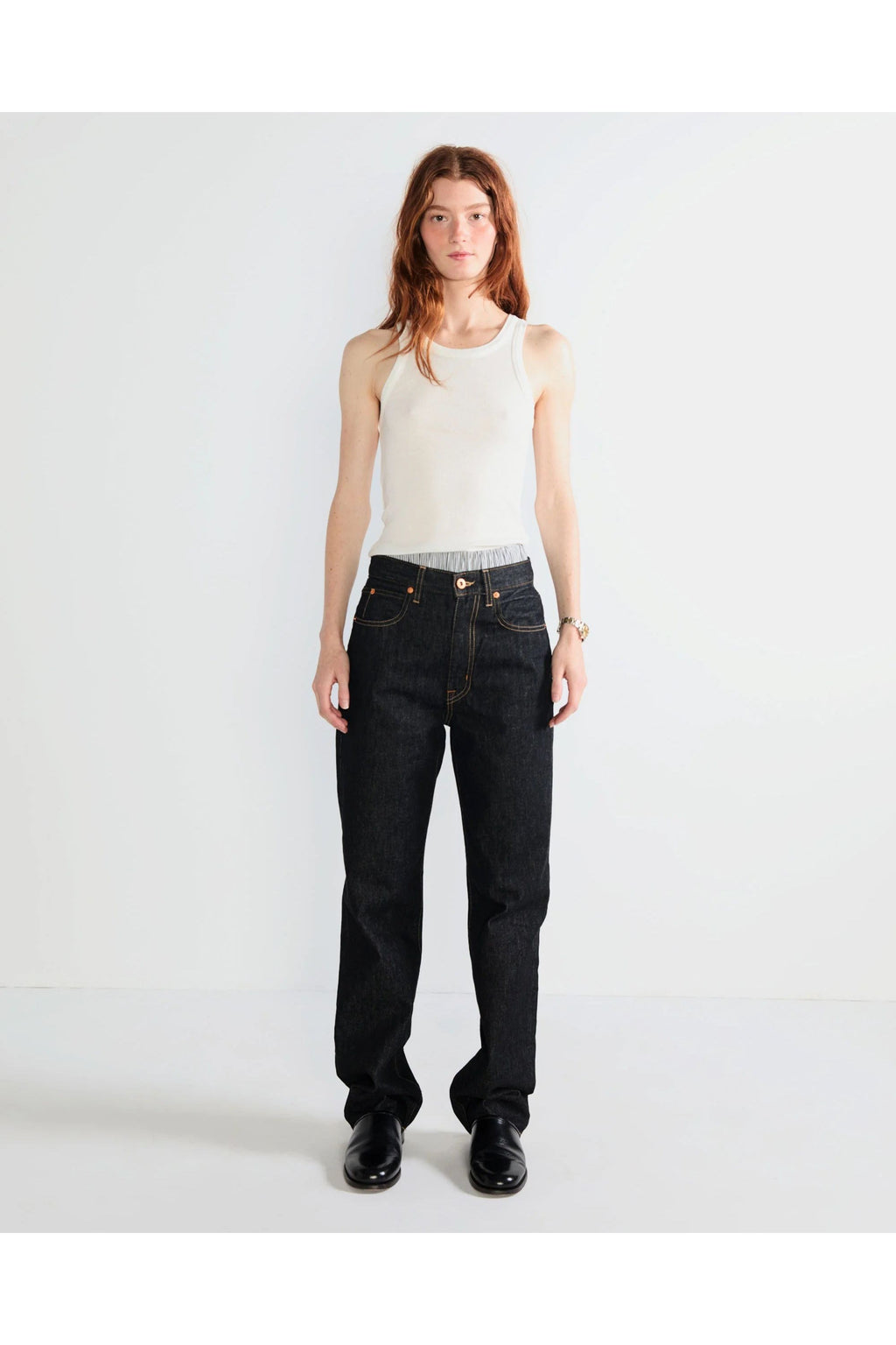 The Ribbed Lenny White Kule