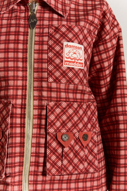 MARCELLE BARN JACKET Damson Madder