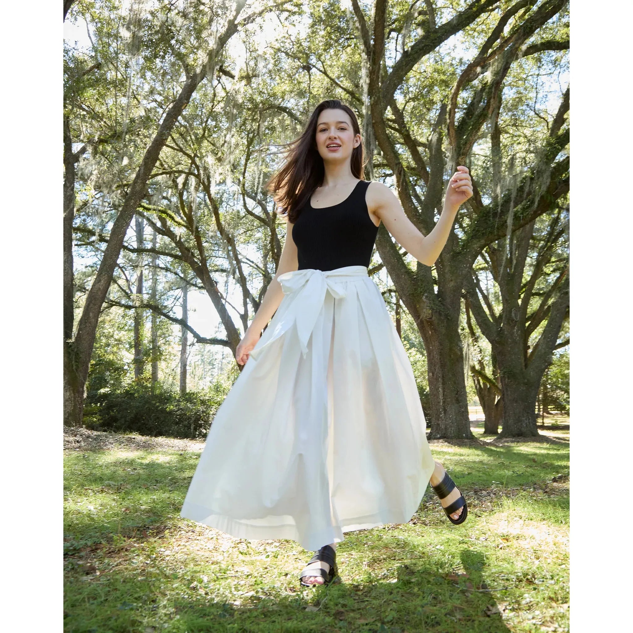 Gray Ann Mashburn Carla Skirt