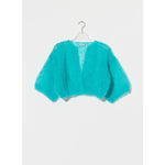 MOHAIR LIGHT SHORT SLEEVE CARDIGAN MAIAMI