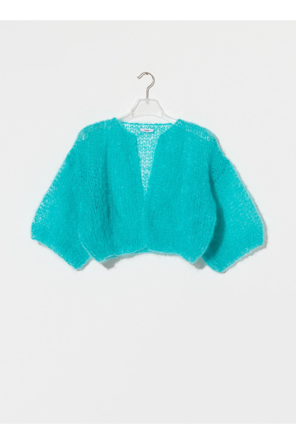 MOHAIR LIGHT SHORT SLEEVE CARDIGAN MAIAMI