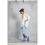 Gray Diana Wrap Shirt