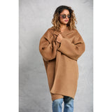 Stable Coat in Wool - Camel