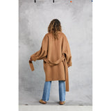 Stable Coat in Wool - Camel