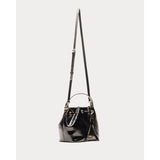 Lavender Medium Minnie Bucket Black