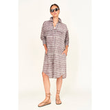 Mirth Kyoto House Dress in Grappa Minnow