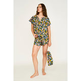 Mirth Pajama Tap Short Set in Guppy