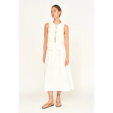 Mirth Verona Skirt in White Marine Eyelet