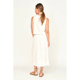 Mirth Verona Skirt in White Marine Eyelet