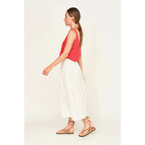 Mirth Verona Skirt in White Marine Eyelet