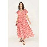 Mirth Vienna Maxi Dress in Lobster Minnow