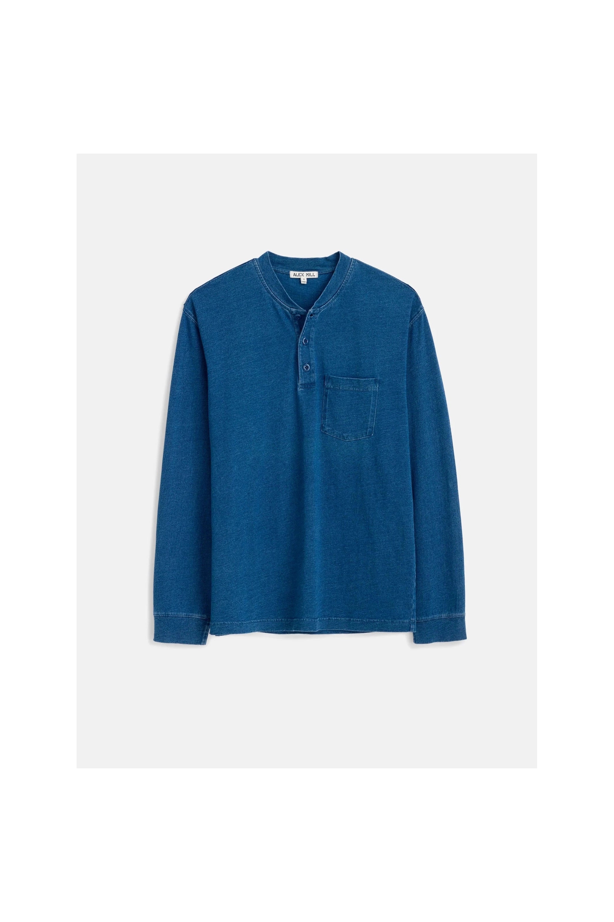 Alan Henley In Indigo Slub Cotton Alex Mill