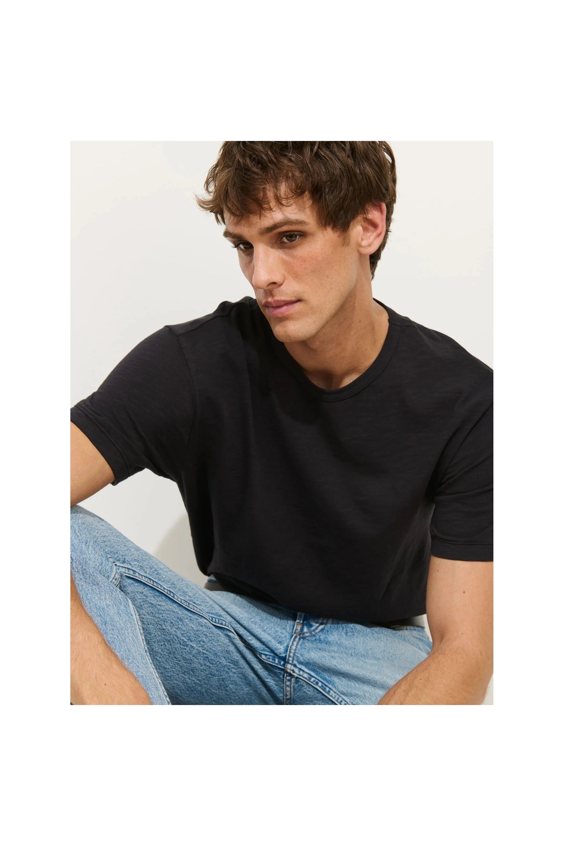 Standard T-Shirt In Slub Cotton Alex Mill