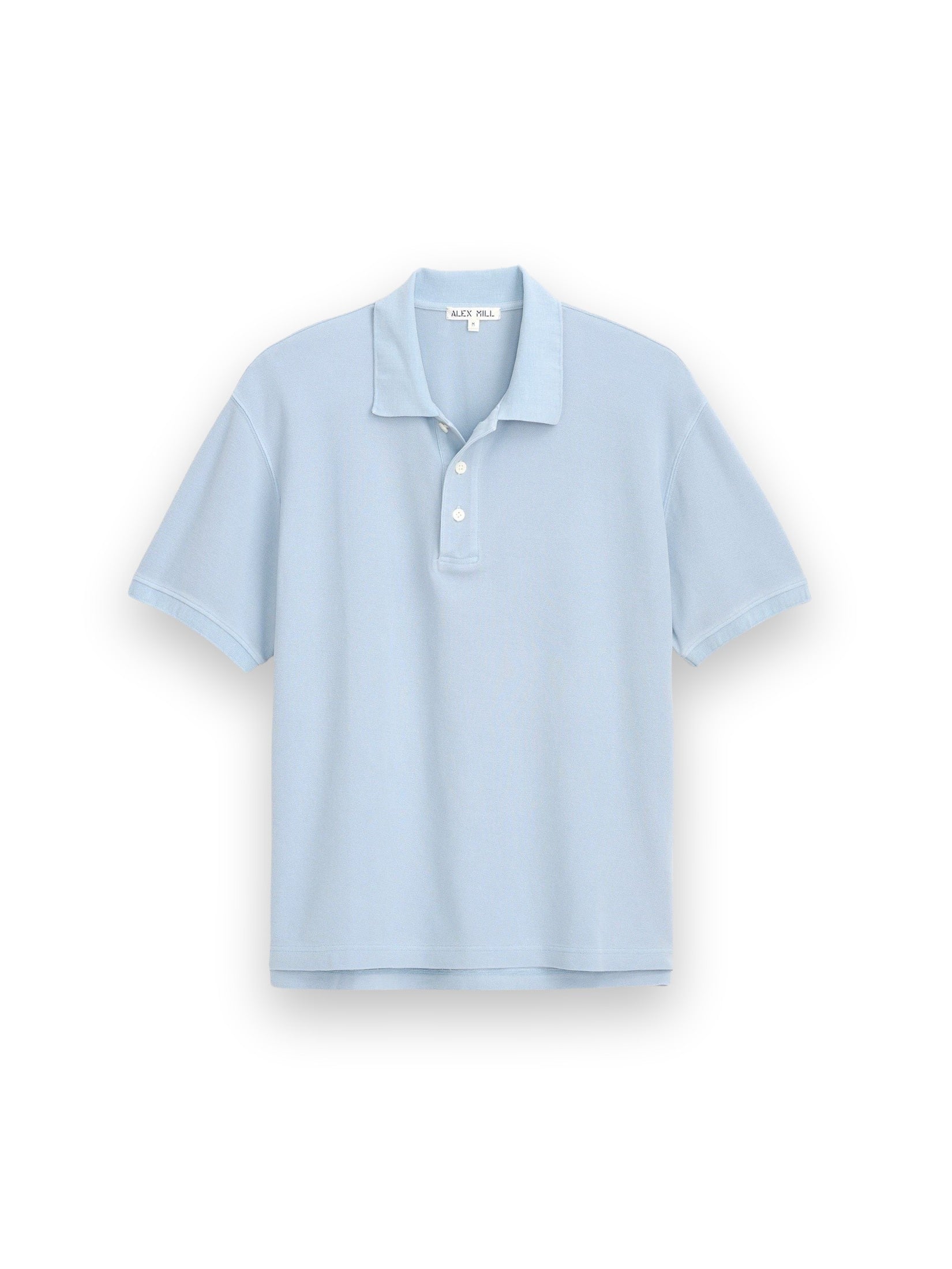 Garment Dyed Polo in Pique Cotton