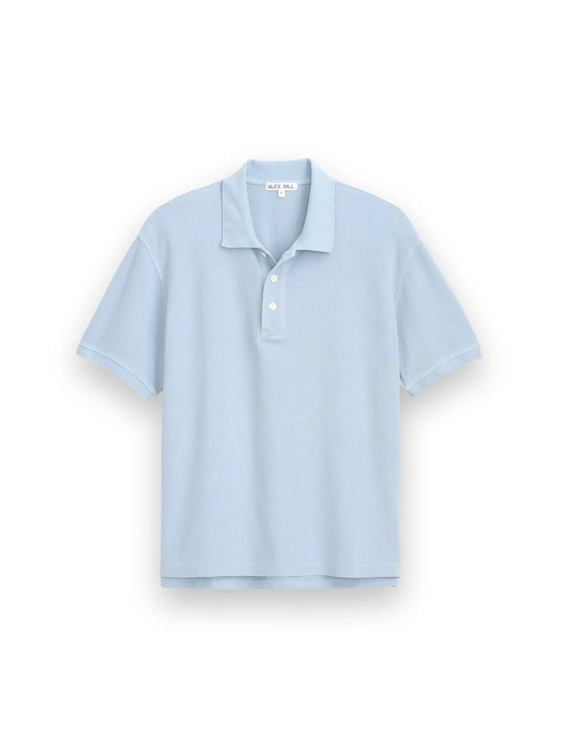 Garment Dyed Polo in Pique Cotton
