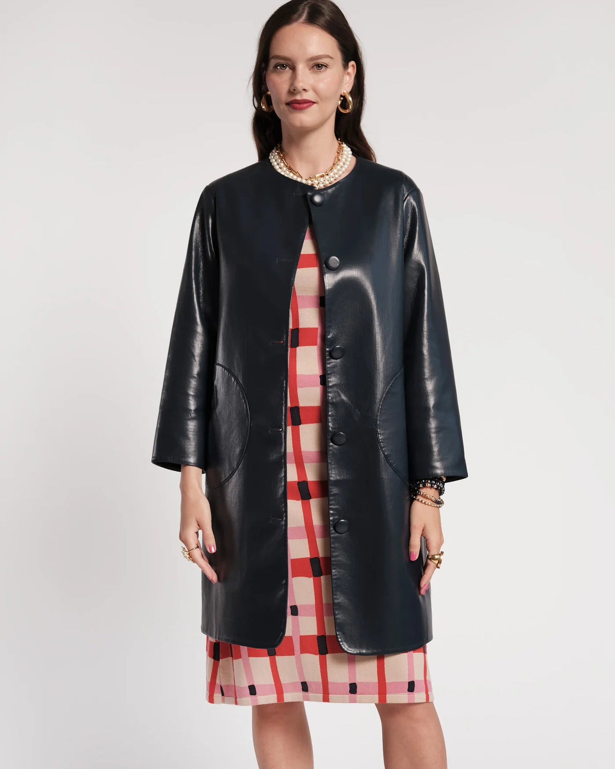 Mod Jacket Navy Frances Valentine