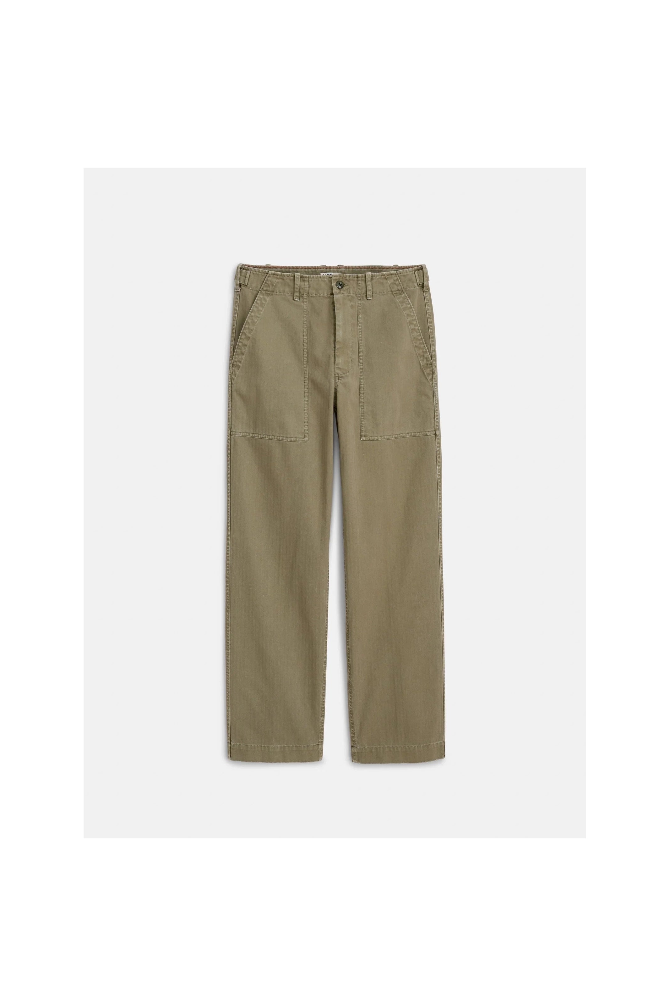 Field Pant Herringbone Dark Olive Alex Mill