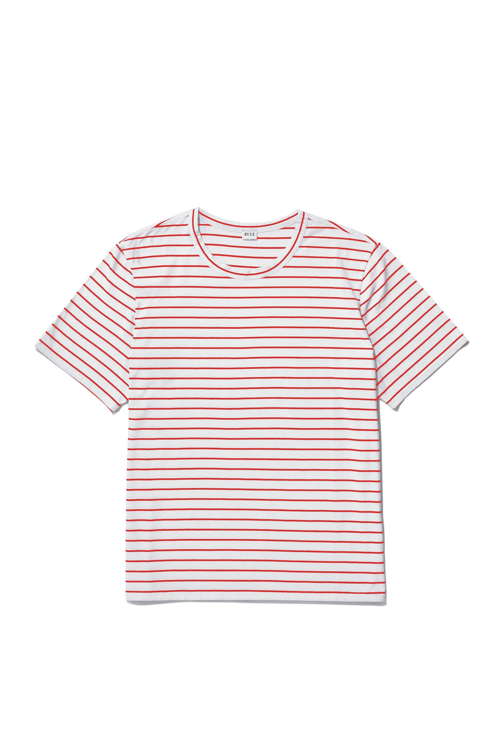The Modern - White/Poppy Pinstripe KULE (New)