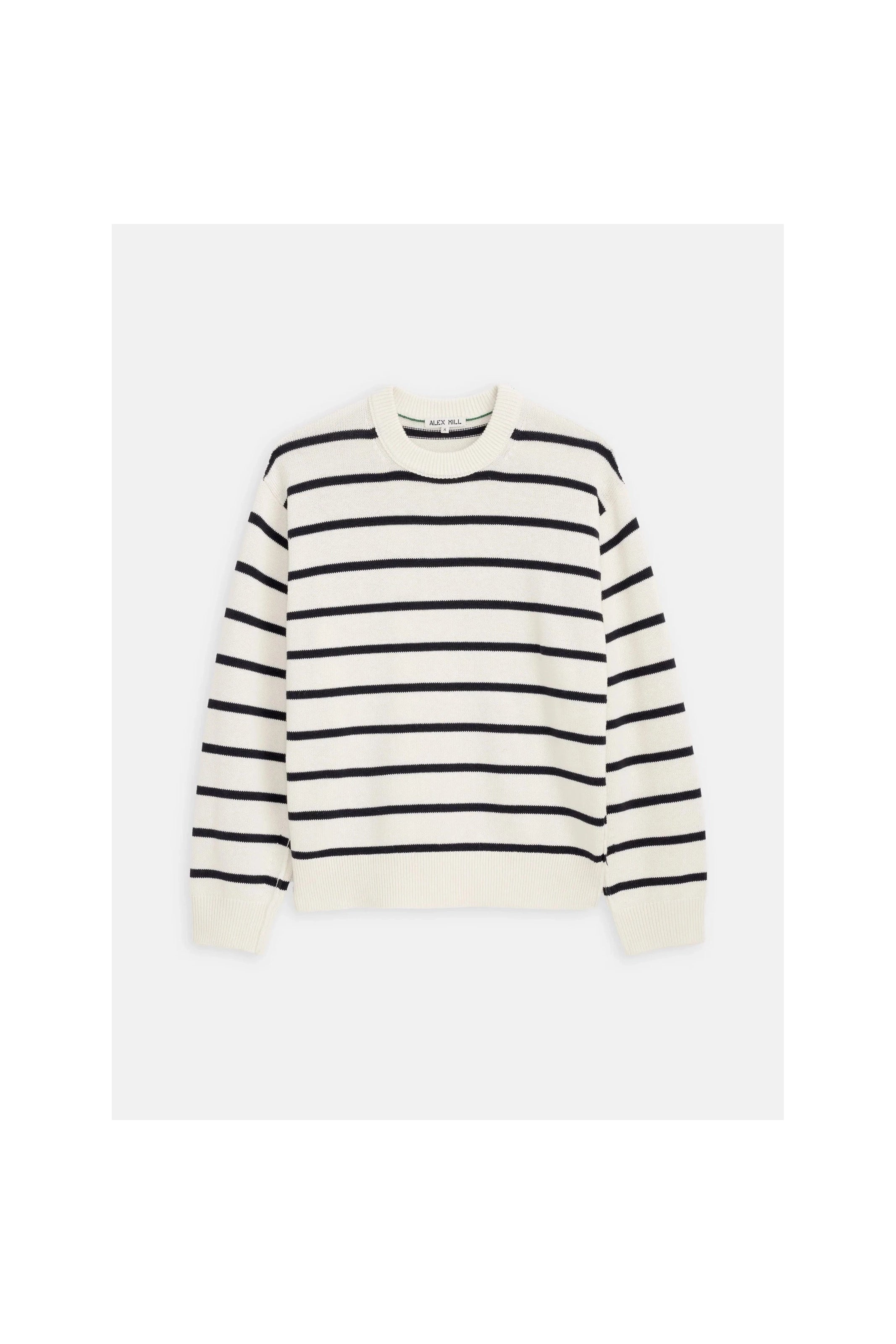 Gabriel Crewneck Sweater in Cotton Linen Alex Mill