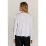 Donni The Jersey Long Sleeve Tee Powder