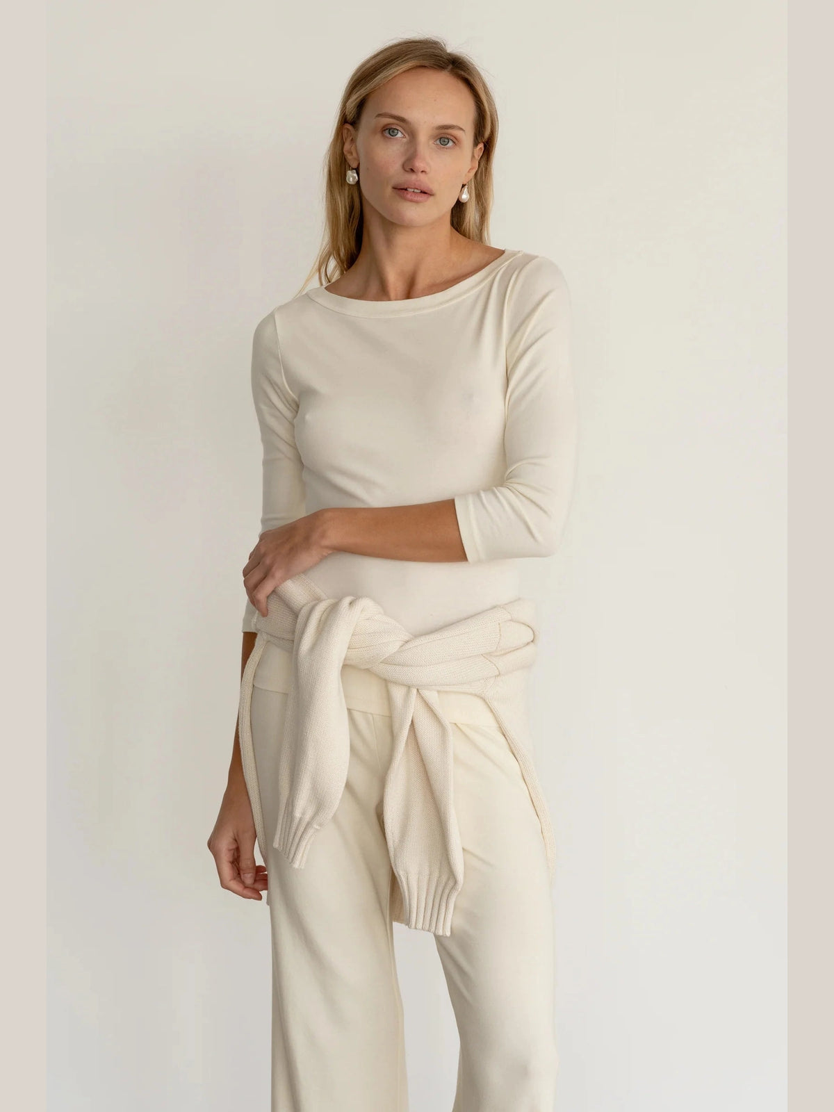 The Baby Rib Boat Neck DONNI.