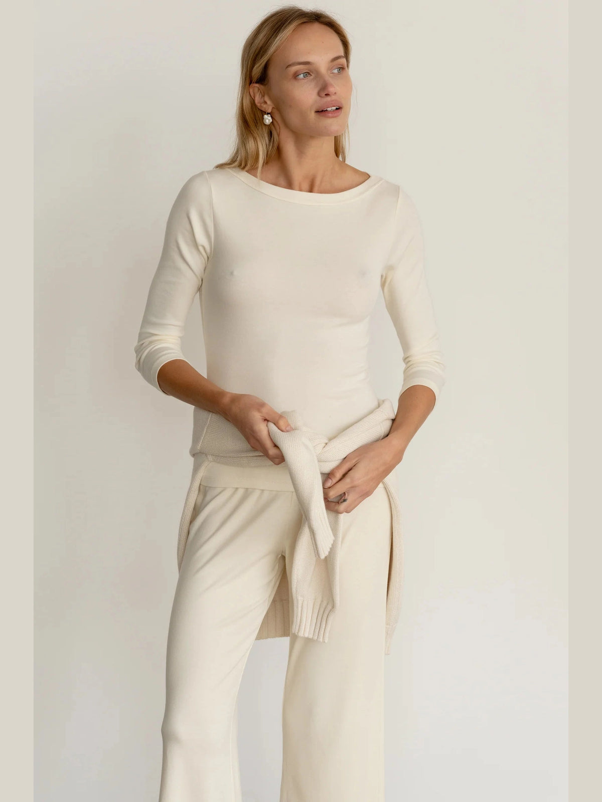 The Baby Rib Boat Neck DONNI.