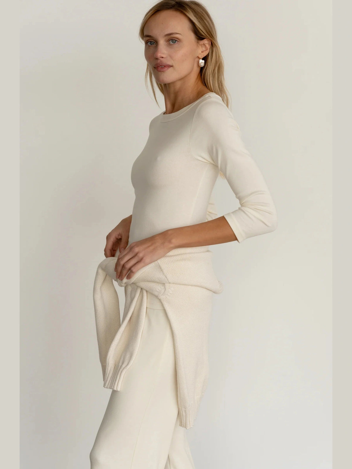 The Baby Rib Boat Neck DONNI.