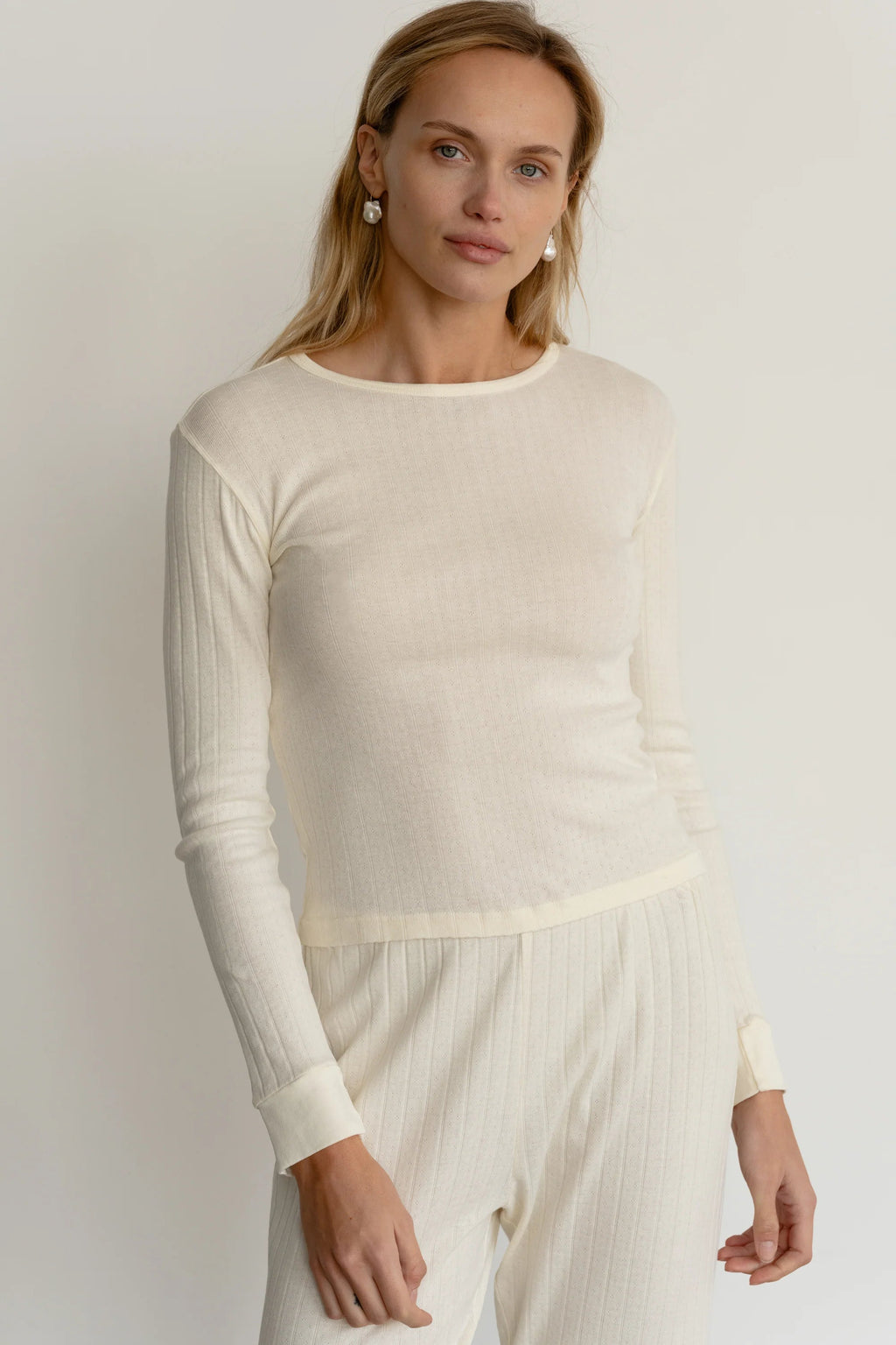 The Pointelle Long Sleeve DONNI.