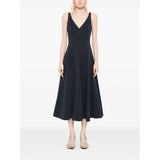Staud Marieta Dress in Navy