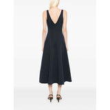 Staud Marieta Dress in Navy
