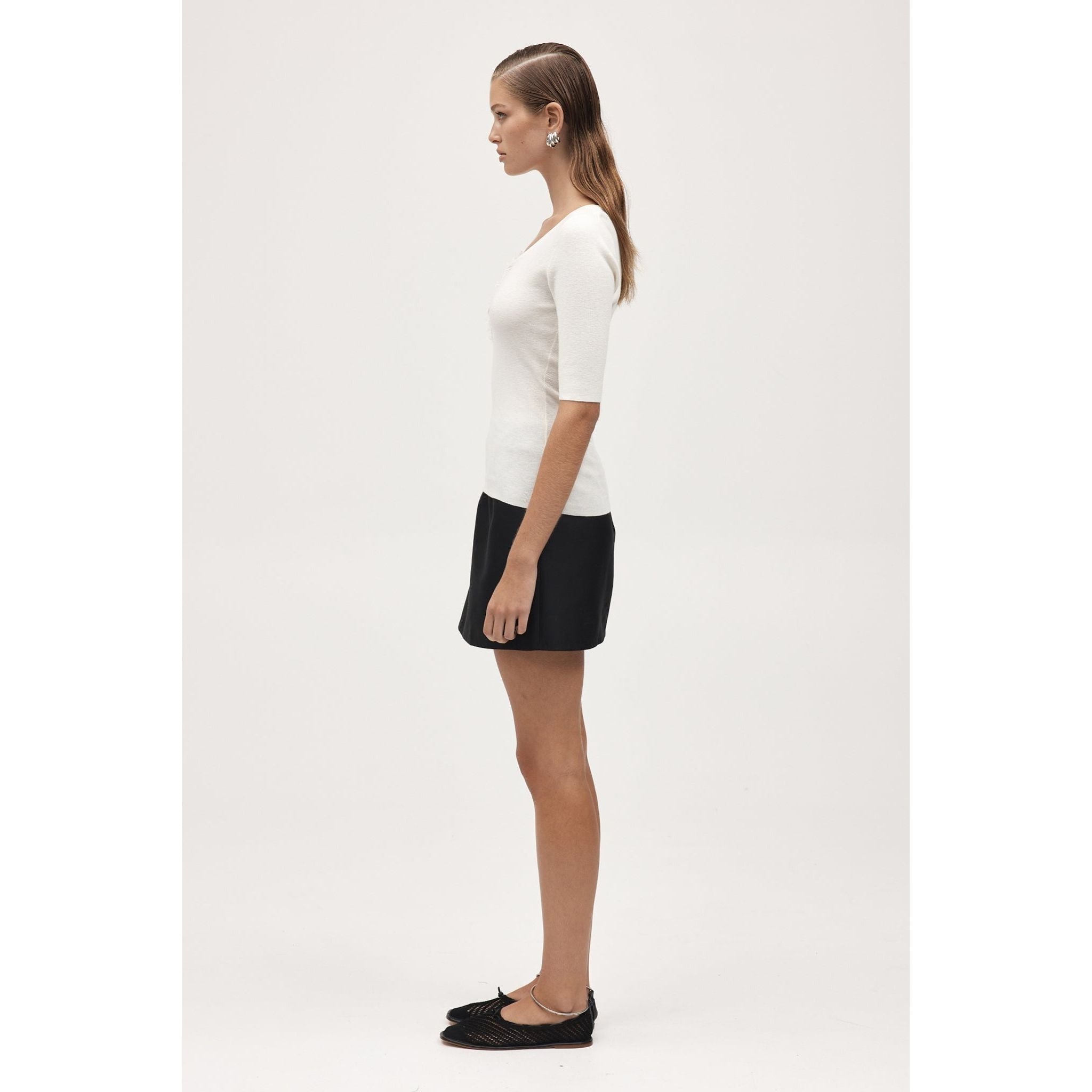 Marle Shona Top Ivory