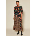 Meg Dress Mila Butterfly Mix Black