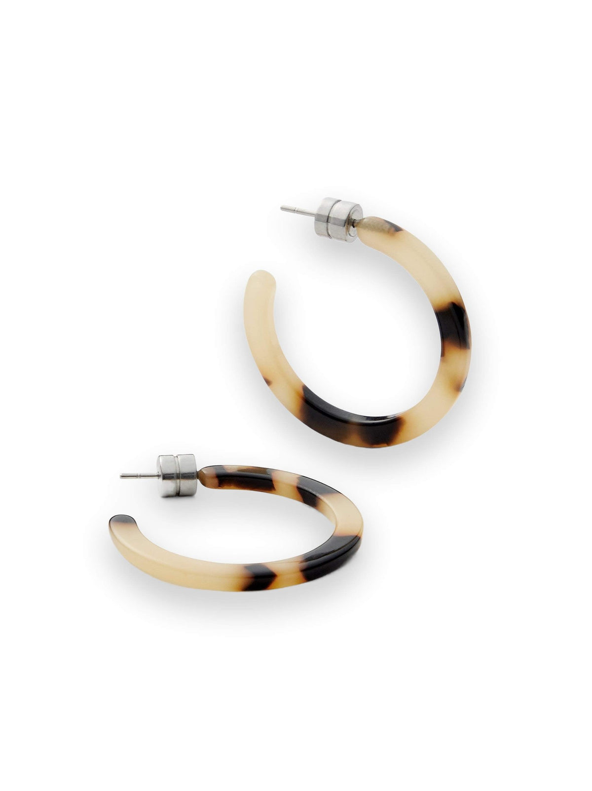 Mini Hoops Blonde Tortoise Machete
