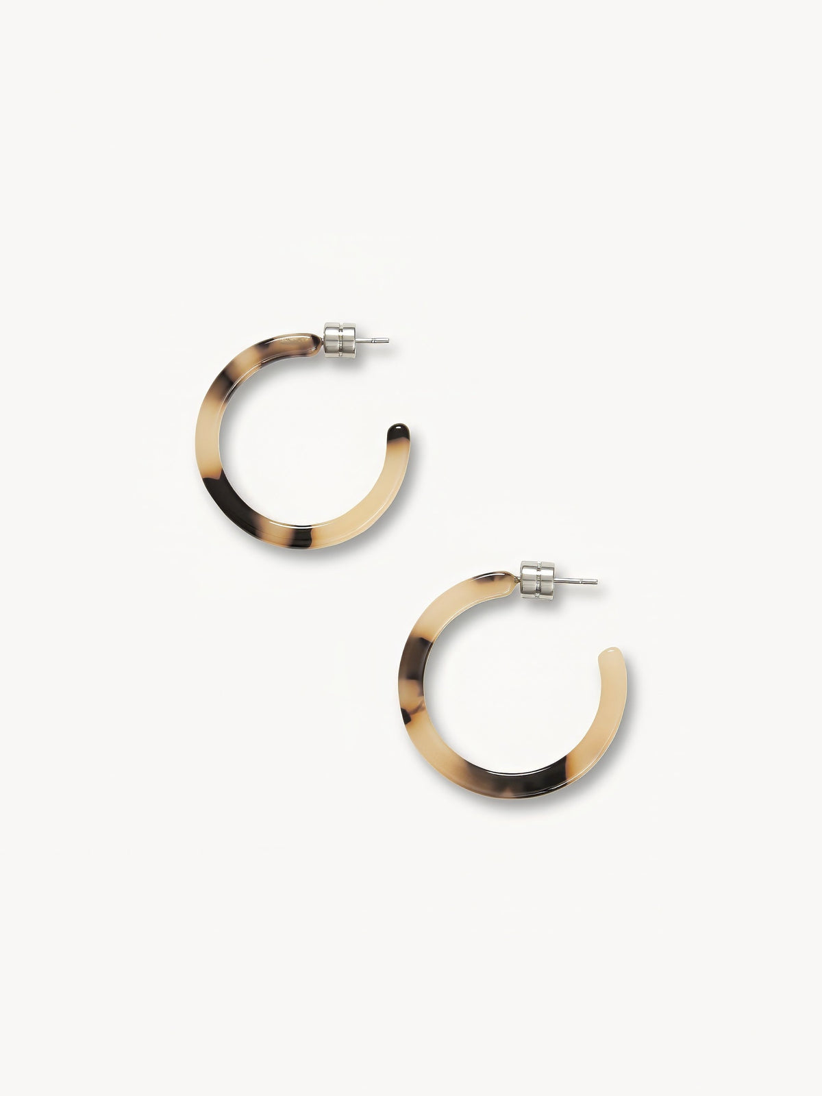 Mini Hoops Blonde Tortoise Machete