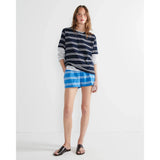 The Modern Navy/White Mixed Stripe Kule