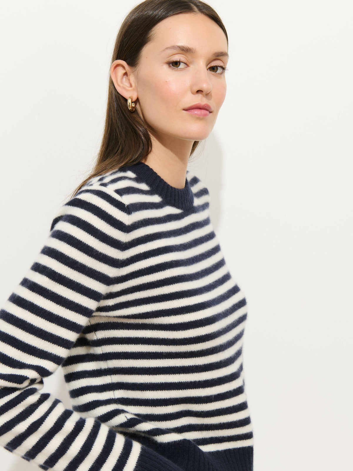 Marais Striped Sweater in Cashmere Alex Mill