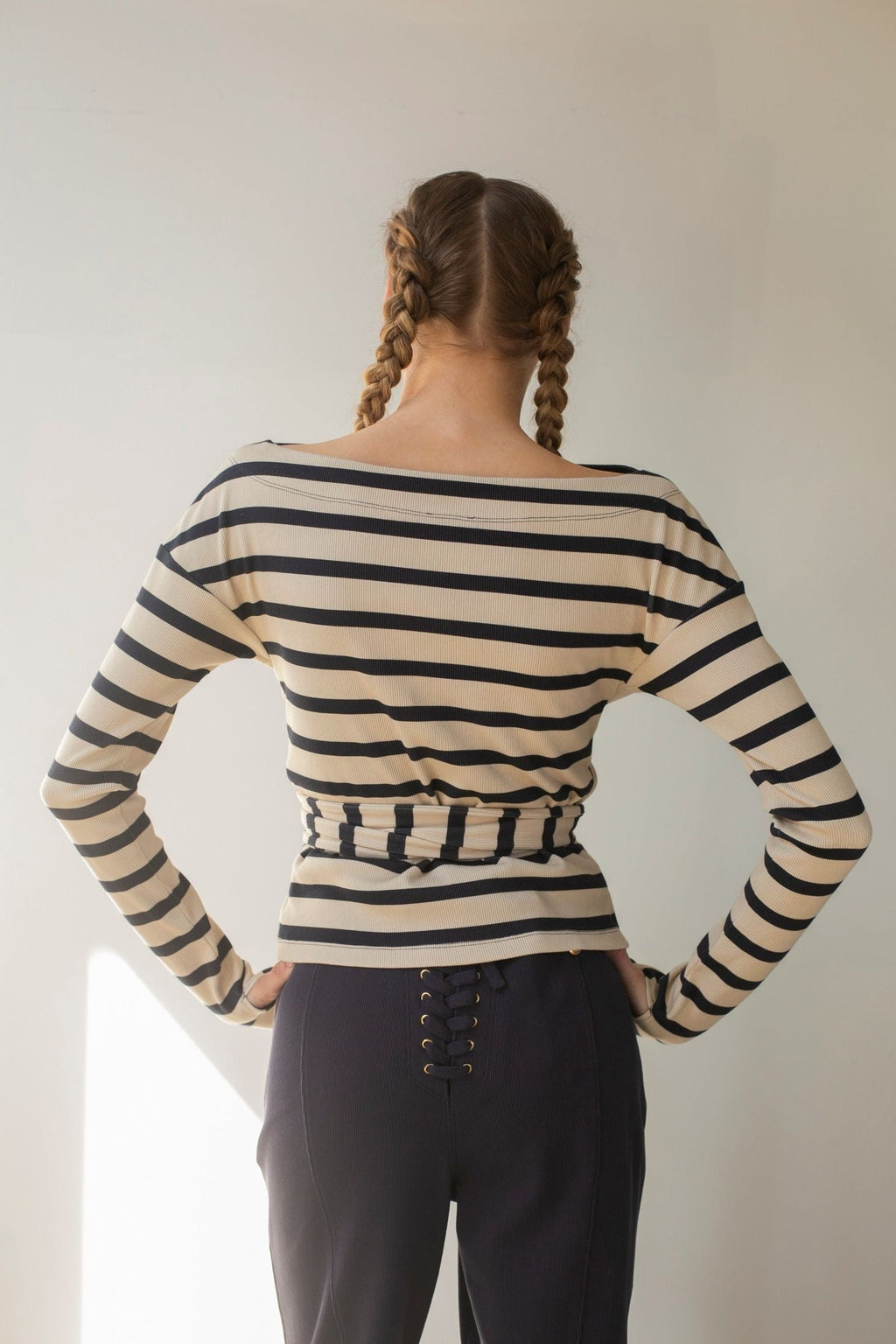 Wrapped Waist Top Hope for Flowers by Tracy Reece
