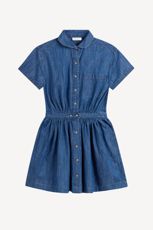 Koukla Dress Denim Aegean Suzie Kondi