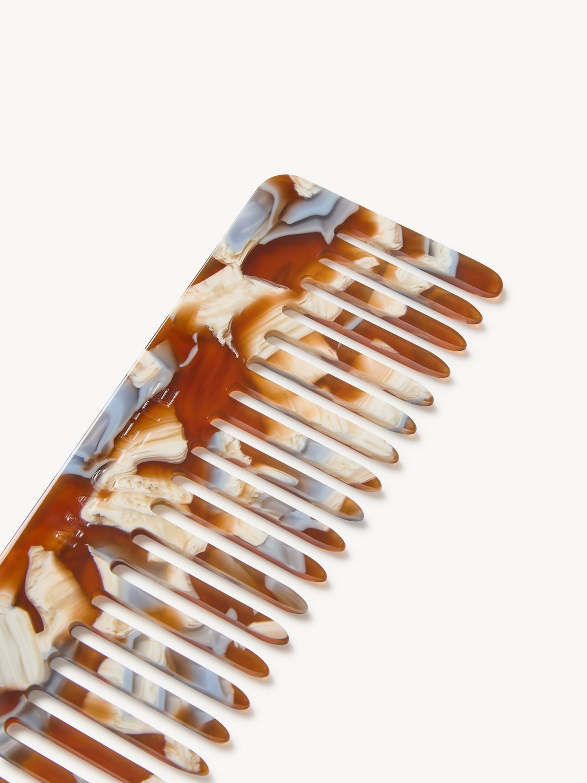 Brown, Cream & Blue Marbled Comb Machete