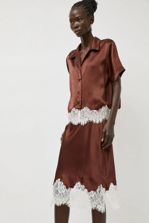 Kula Shirt in Rust No.6 Store