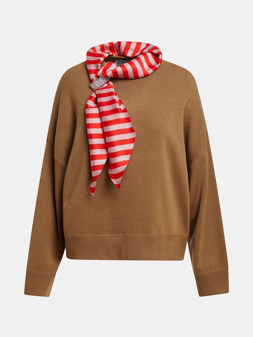 KURTIS PULLOVER WITH SCARF ESSENTIEL ANTWERP