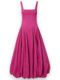 HALLY COTTON BUBBLE MIDI DRESS Simkhai