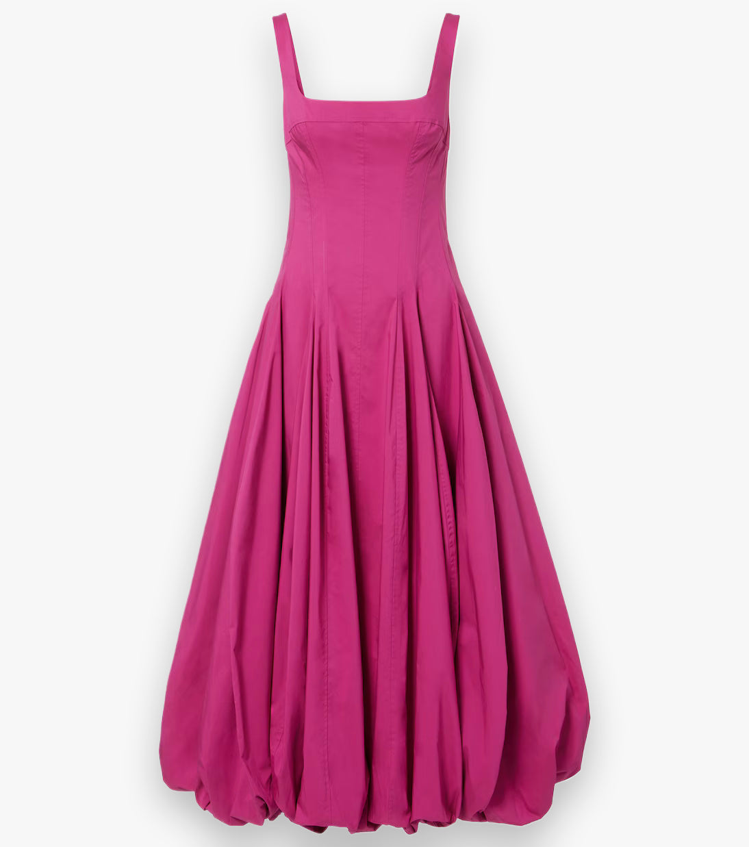 HALLY COTTON BUBBLE MIDI DRESS Simkhai
