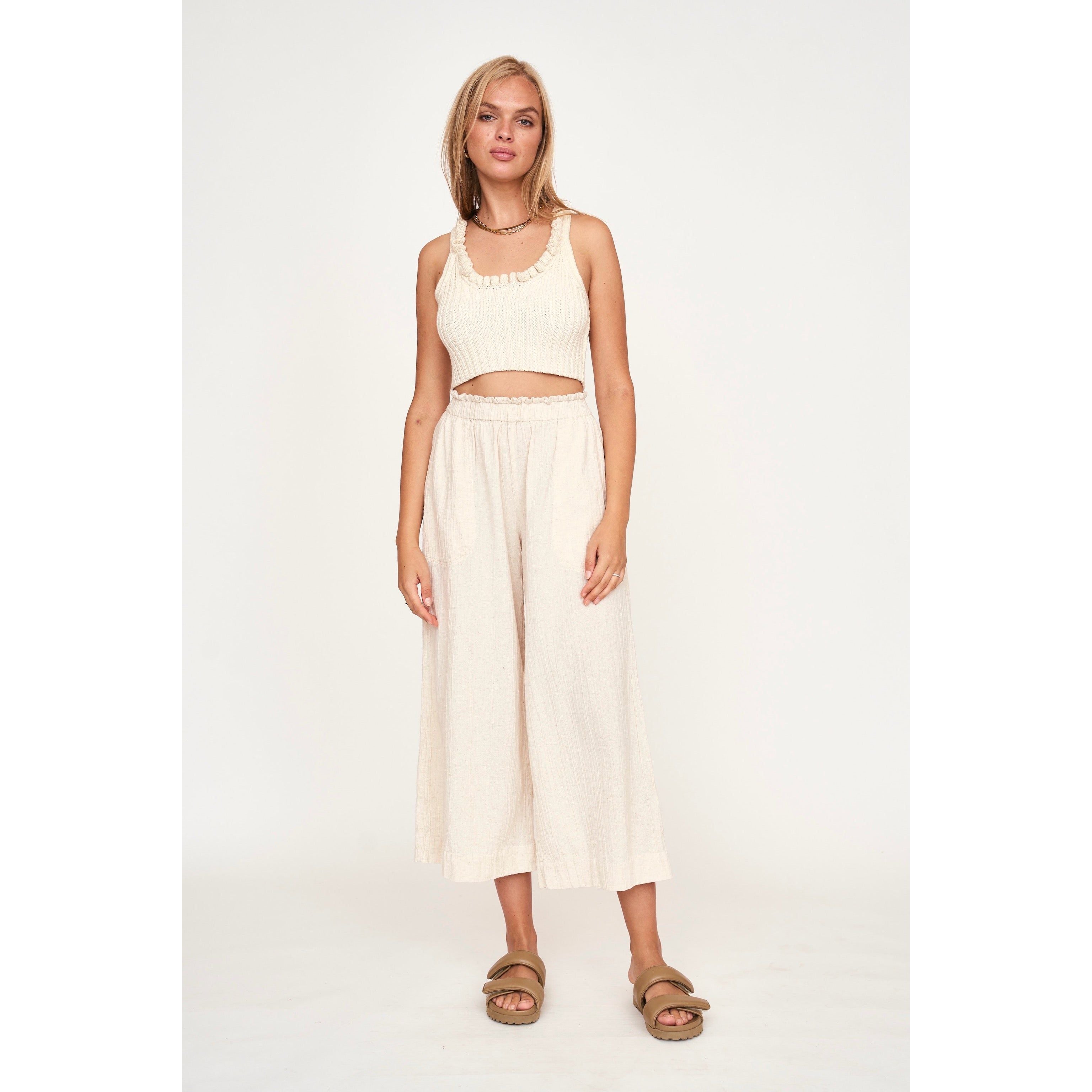 Mirth Pant in Oatmeal MIRTH