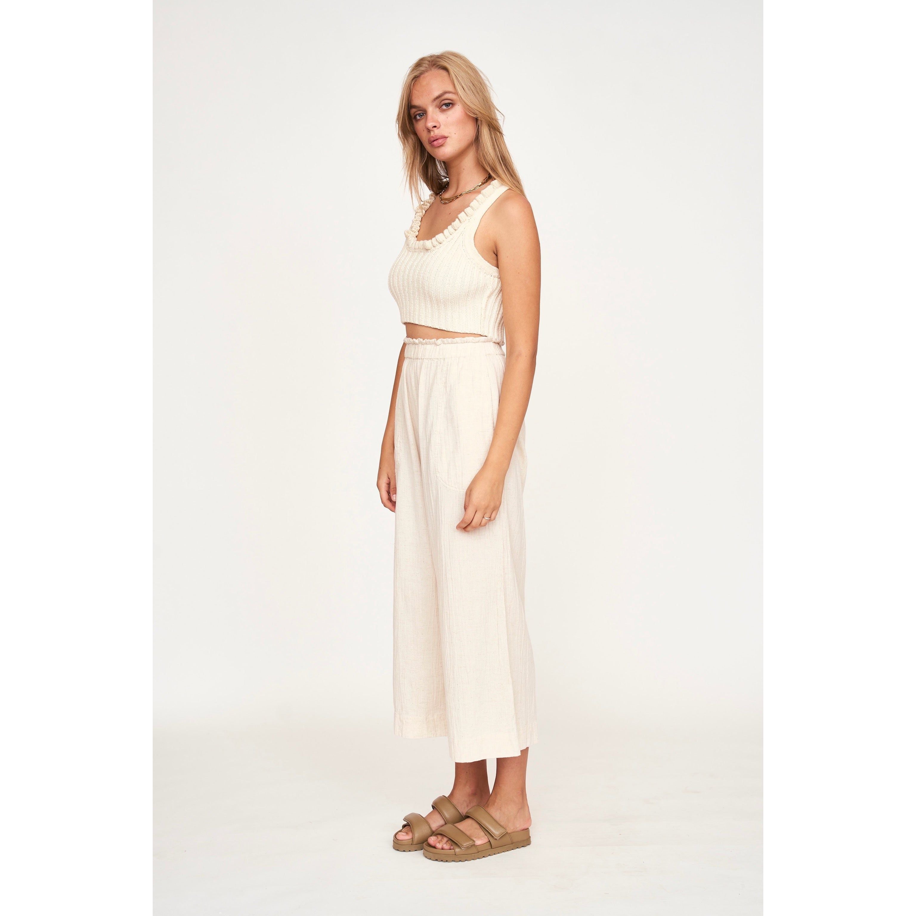 Mirth Pant in Oatmeal MIRTH