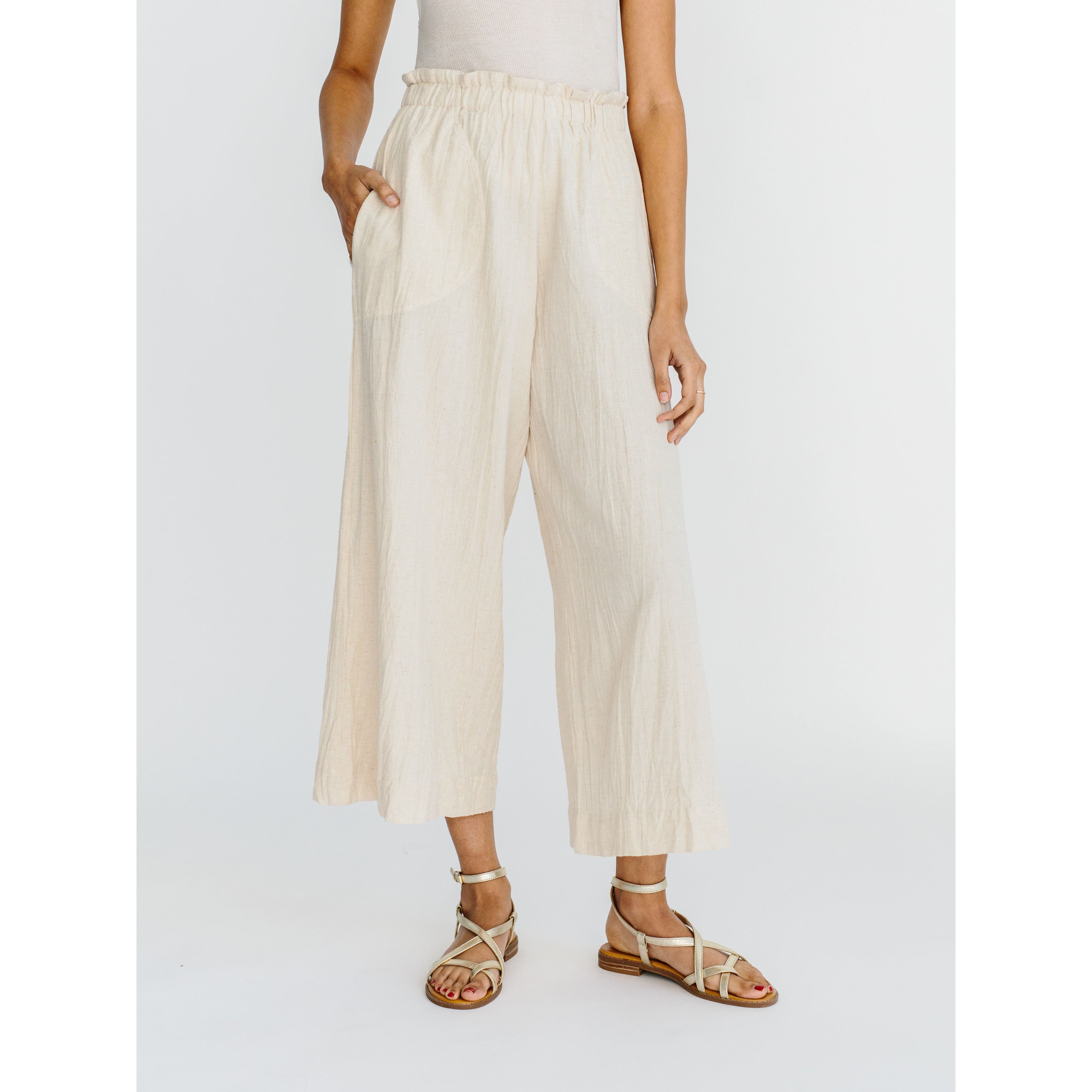 Mirth Pant in Oatmeal MIRTH