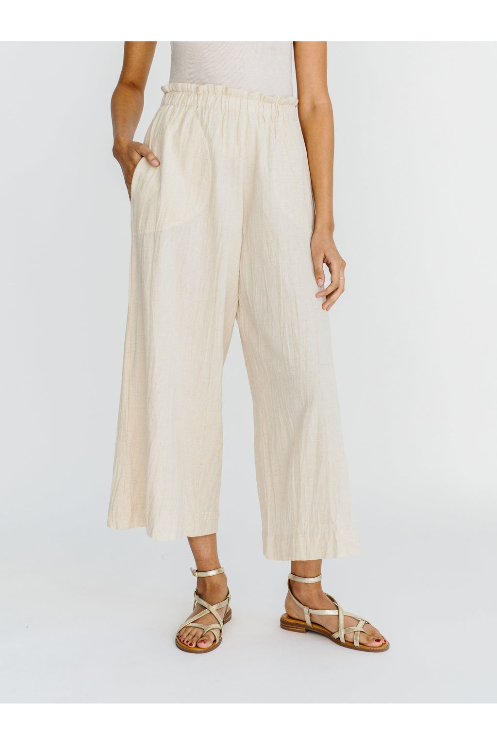 Mirth Pant in Oatmeal MIRTH