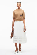 Phillip Lim - 3/4 SLV Crew Neck Top with Beaded Phillip Lim
