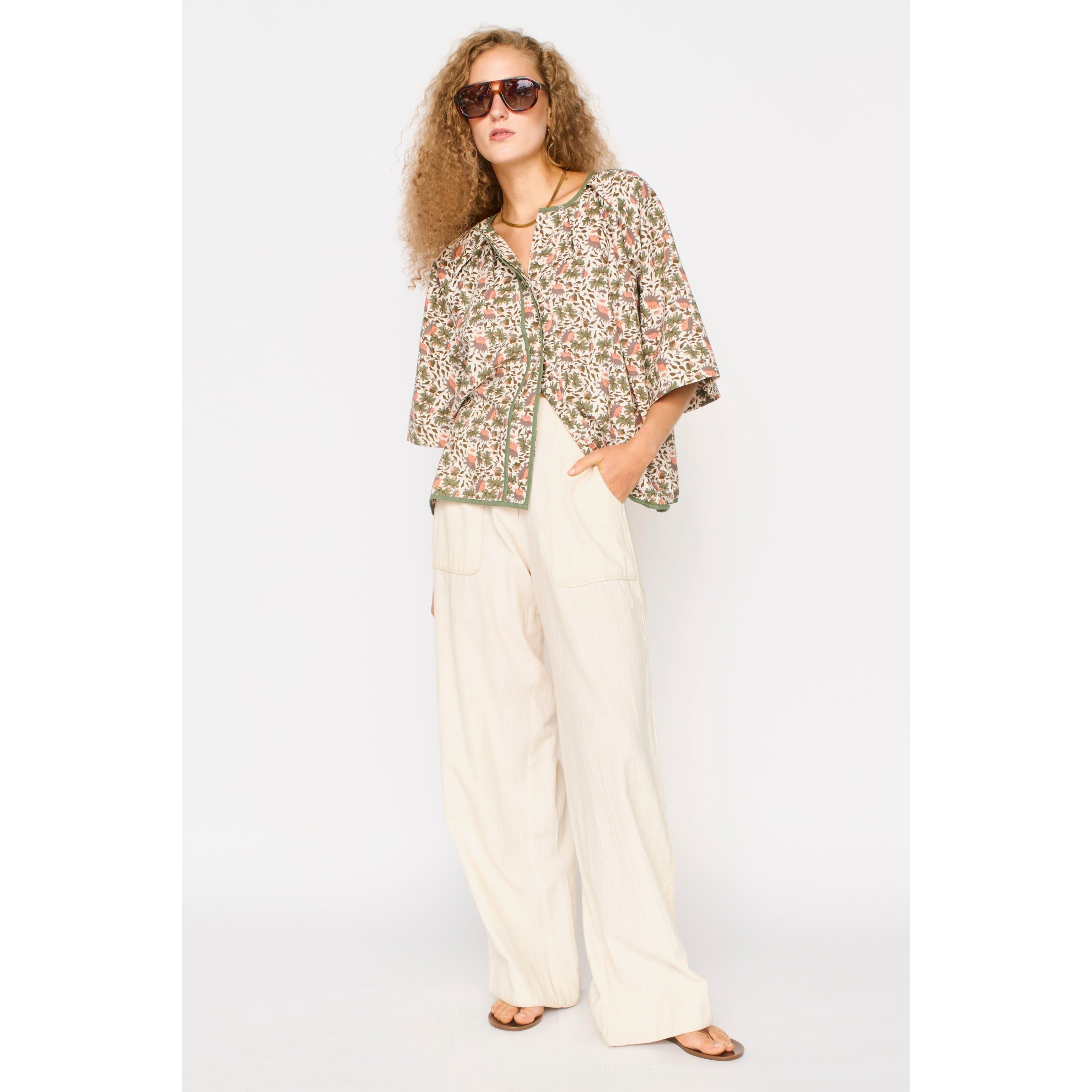 Tivot Pant in Parchment - Resort 26 MIRTH